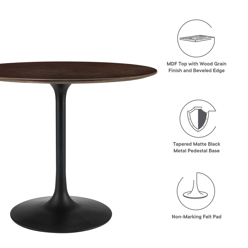 Lippa 36" Round Wood Dining Table by Modway