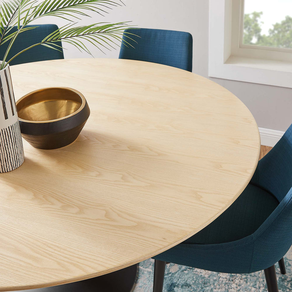 Lippa 60" Round Wood Dining Table by Modway