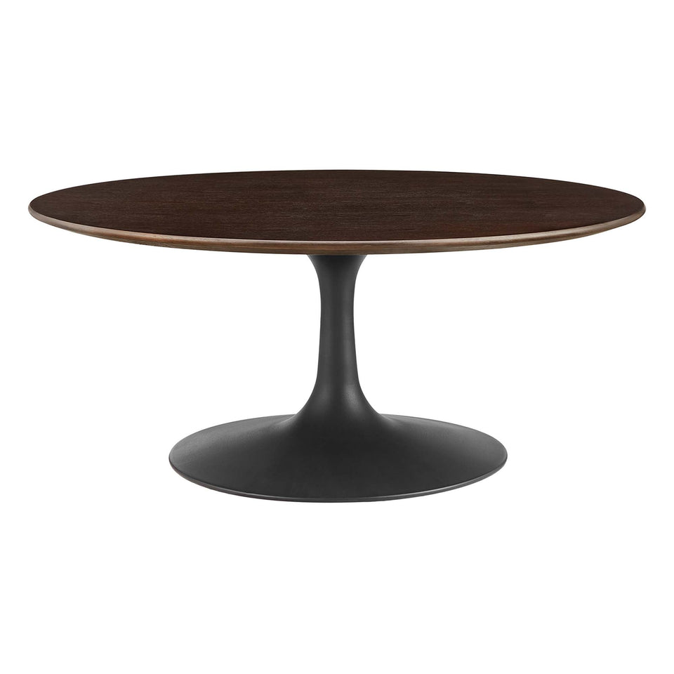 Lippa Round Wood Coffee Table by Modway