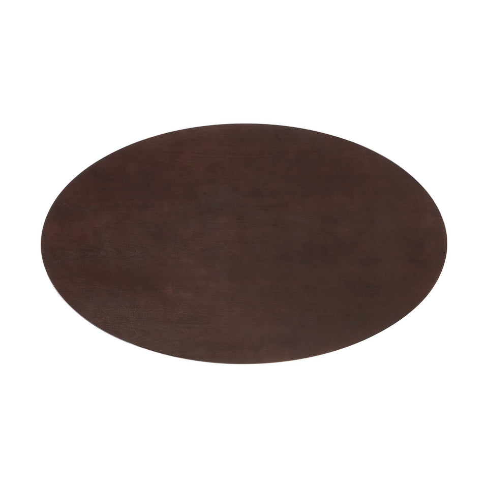 Lippa 60" Oval Wood Dining Table by Modway