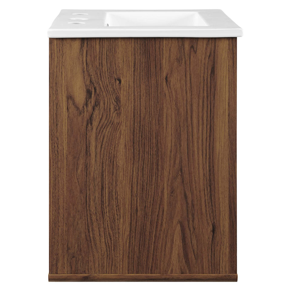 Transmit Wall-Mount Bathroom Vanity Basin Included by Modway