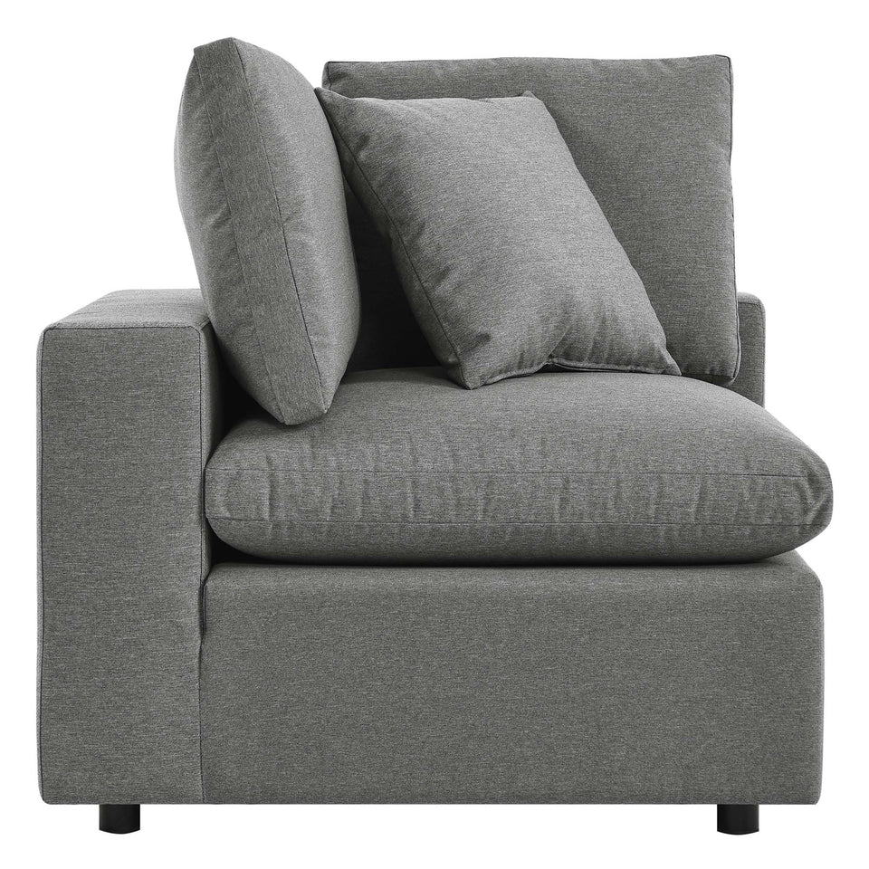 Commix Overstuffed Outdoor Patio Corner Chair by Modway