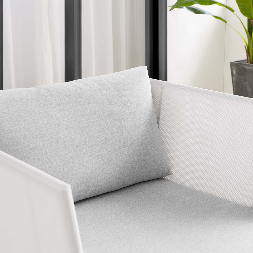 Harmony Sunbrella® Outdoor Aluminum Armchair by Modway