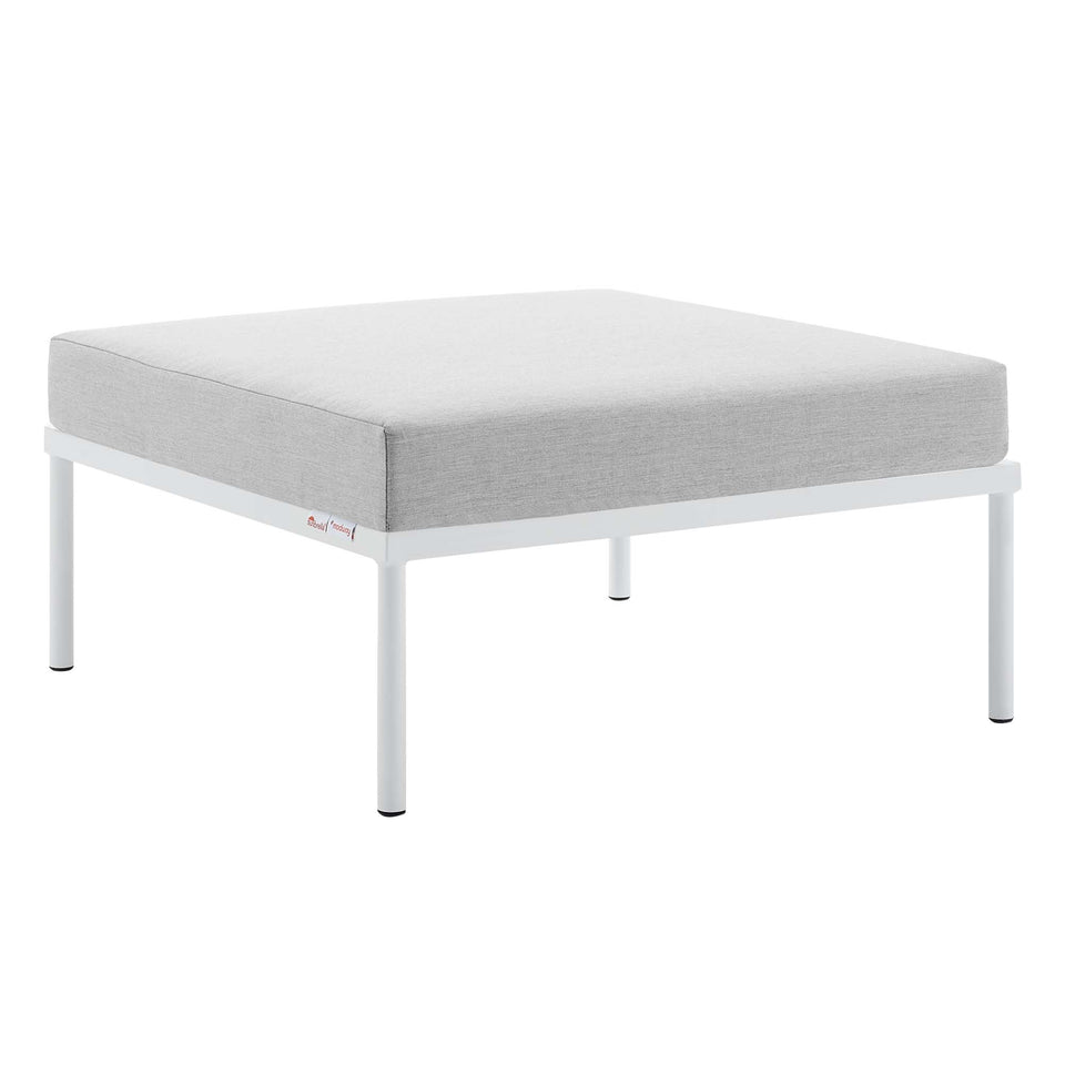 Harmony Sunbrella® Outdoor Patio Aluminum Ottoman by Modway
