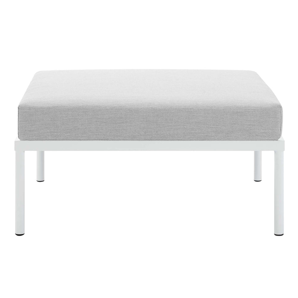 Harmony Sunbrella® Outdoor Patio Aluminum Ottoman by Modway