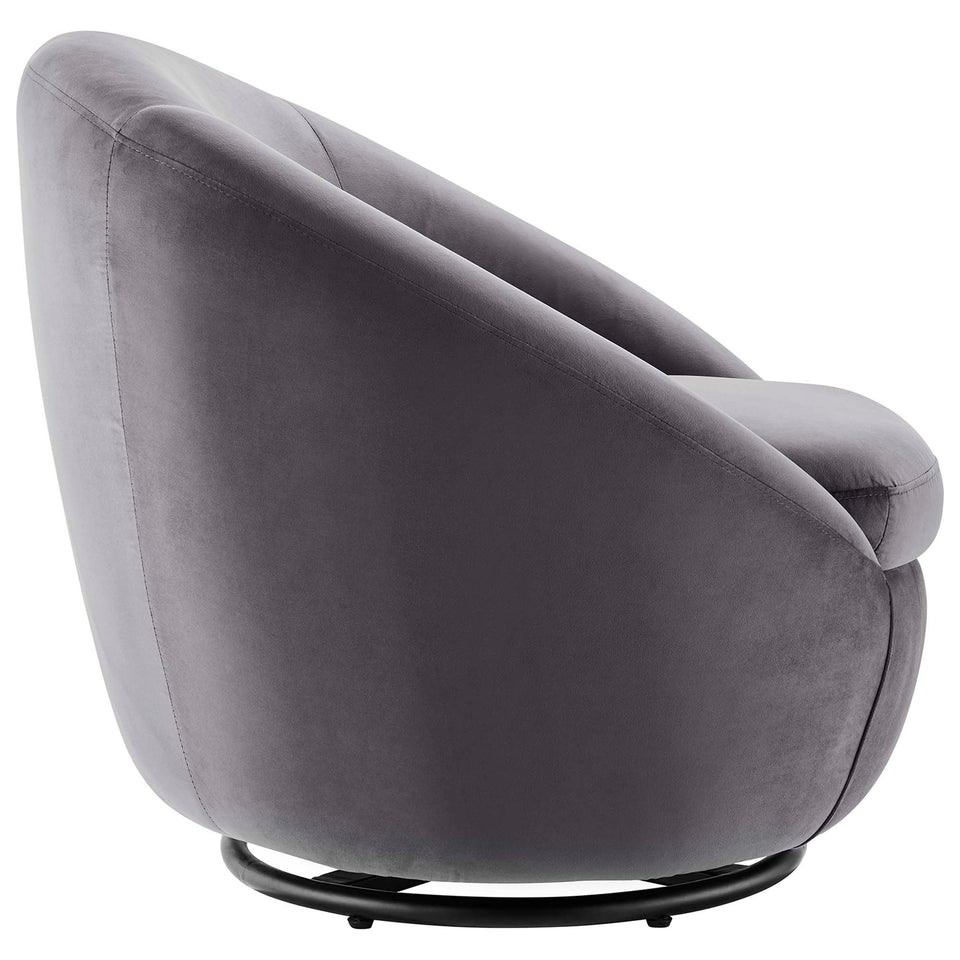 Buttercup Performance Velvet Swivel Chair by Modway