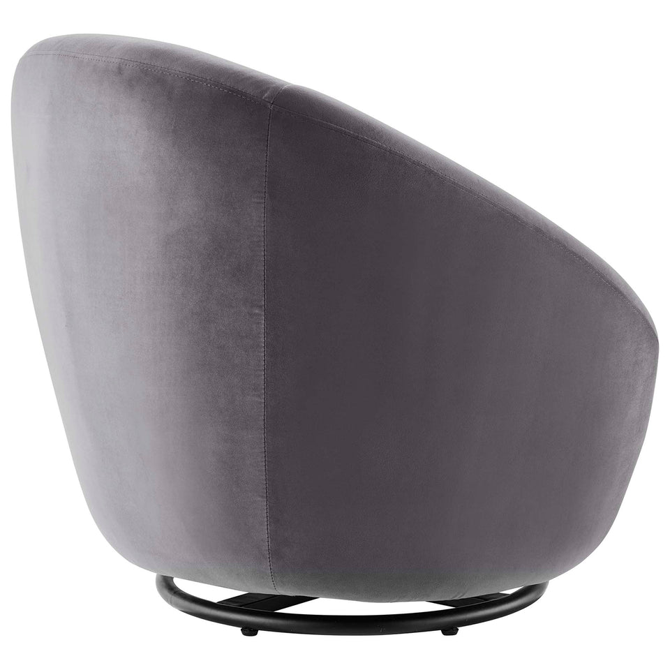 Buttercup Performance Velvet Swivel Chair by Modway