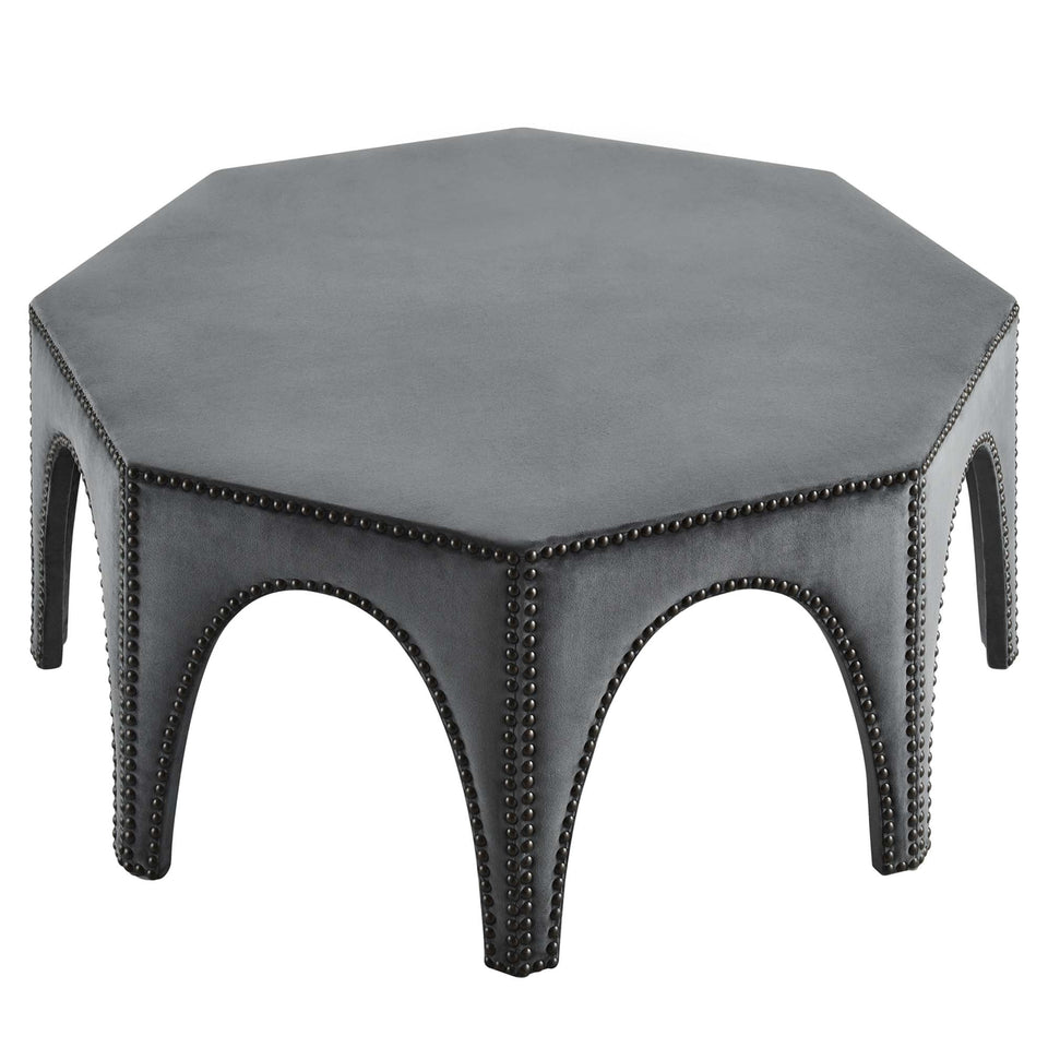 Victory Performance Velvet Ottoman by Modway