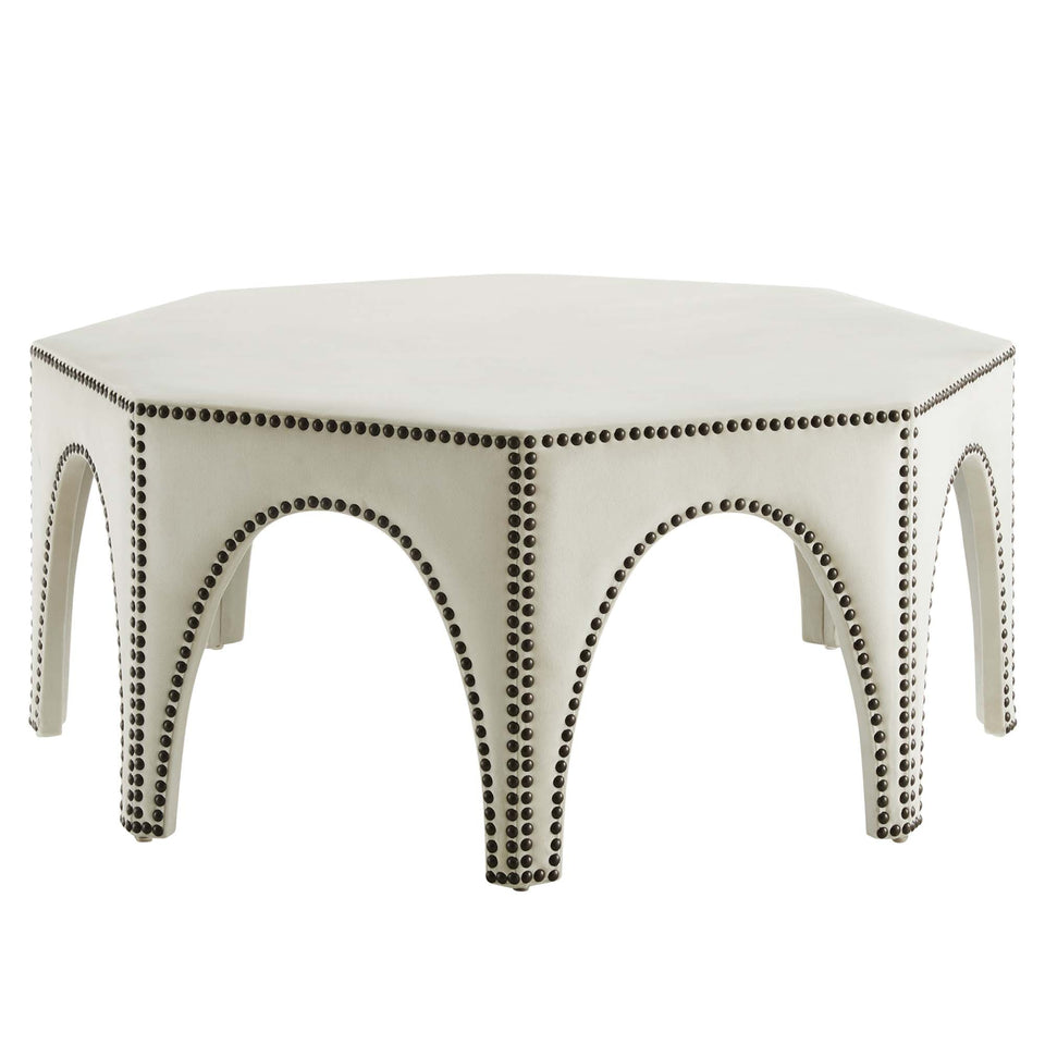 Victory Performance Velvet Ottoman by Modway