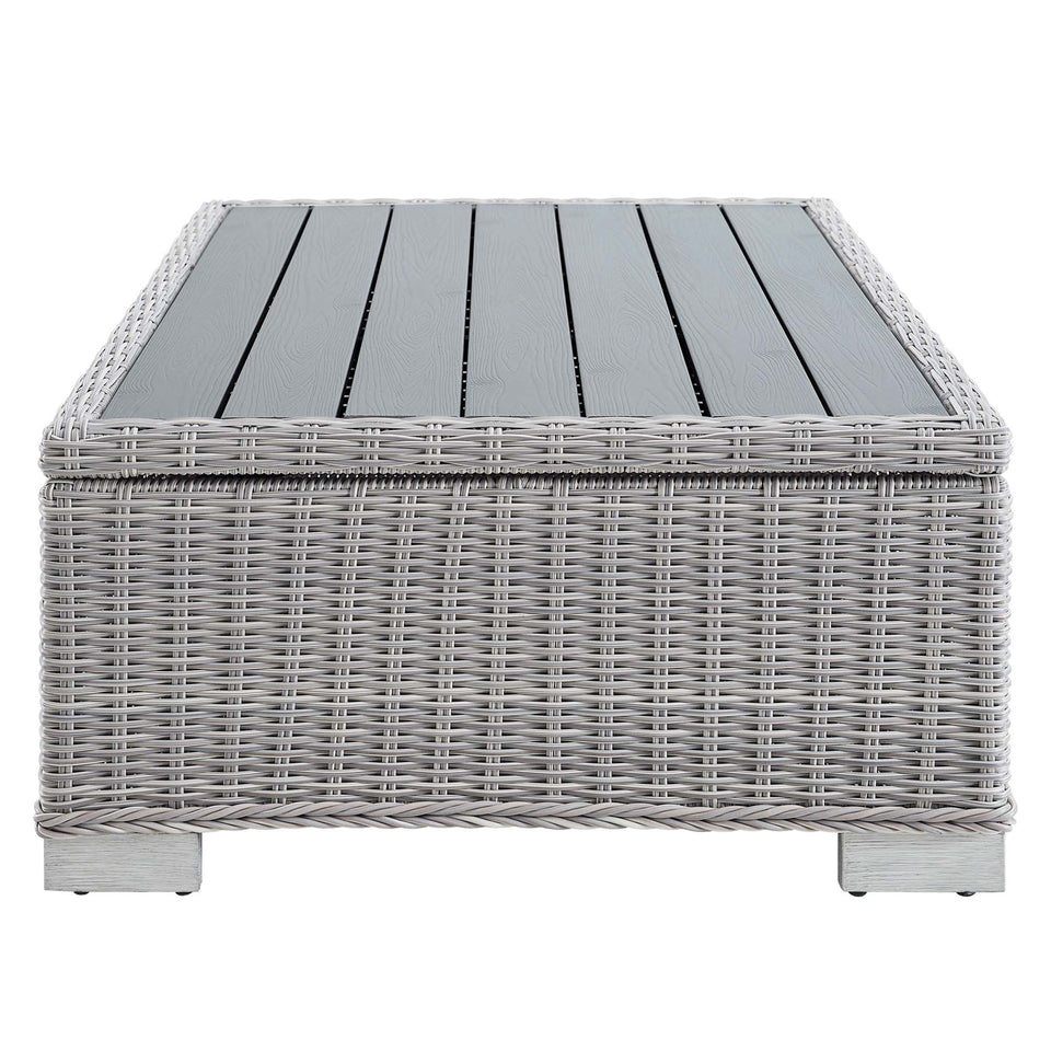Conway 5-Piece Outdoor Patio Wicker Rattan Furniture Set by Modway