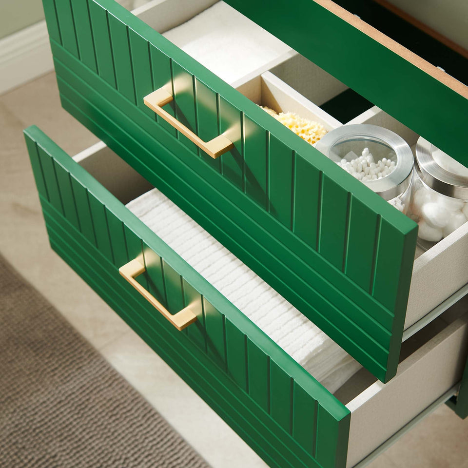 Daybreak Wall-Mount Bathroom Cabinet Basin Not Included by Modway