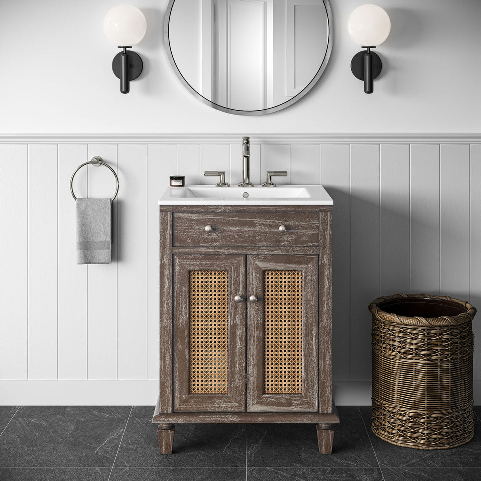 Lilo Bathroom Vanity Basin Included by Modway