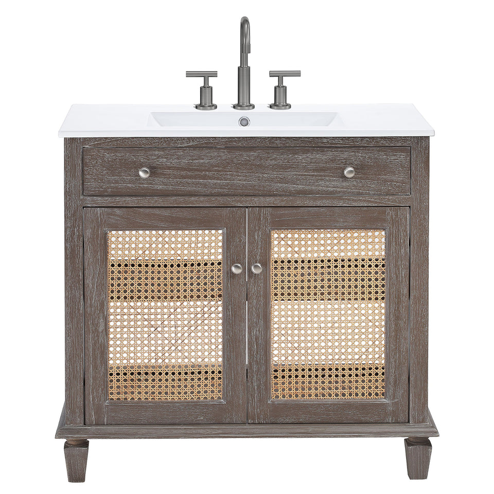 Lilo Bathroom Vanity Basin Included by Modway