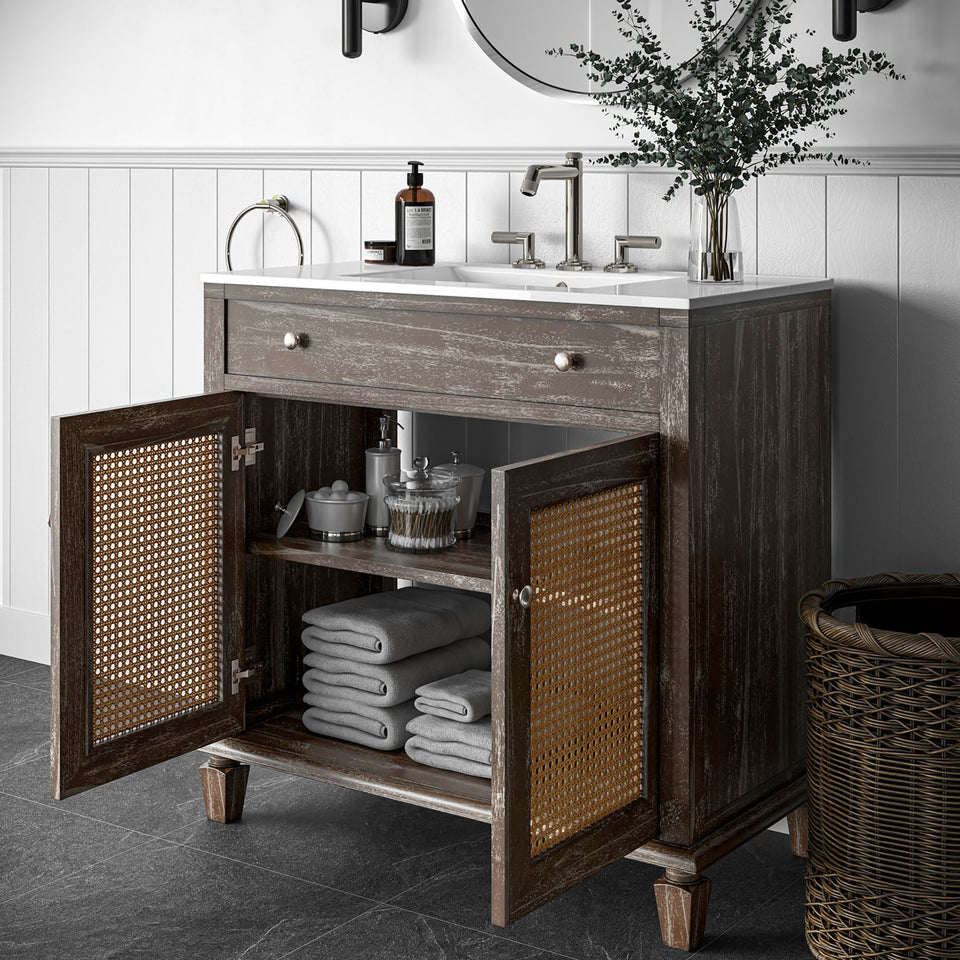 Lilo Bathroom Vanity Basin Included by Modway