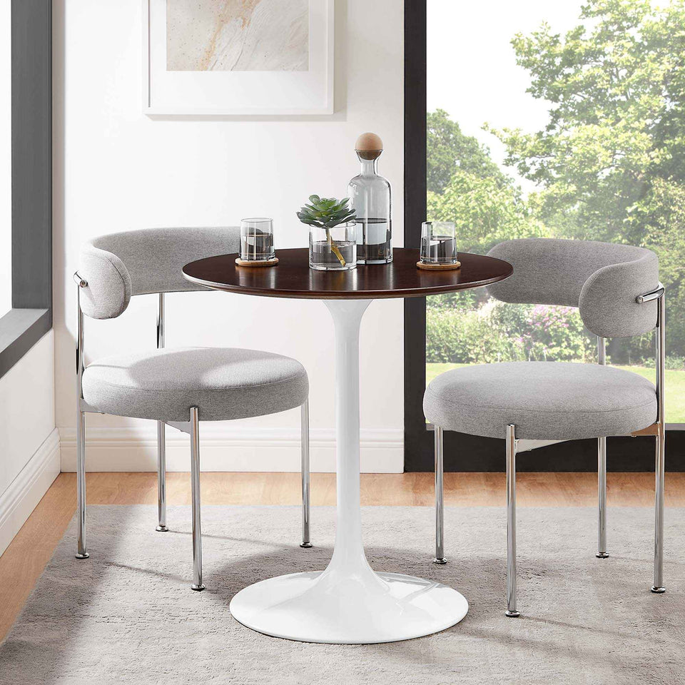 Lippa 28" Round Wood Dining Table by Modway