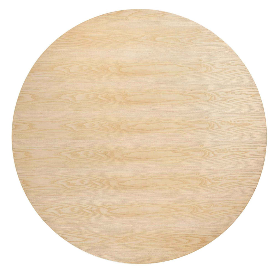 Lippa 60" Round Wood Dining Table by Modway
