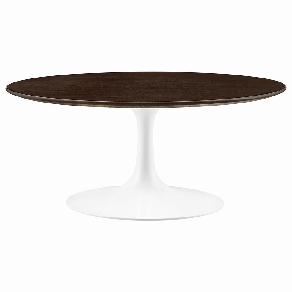 Lippa Round Wood Coffee Table by Modway