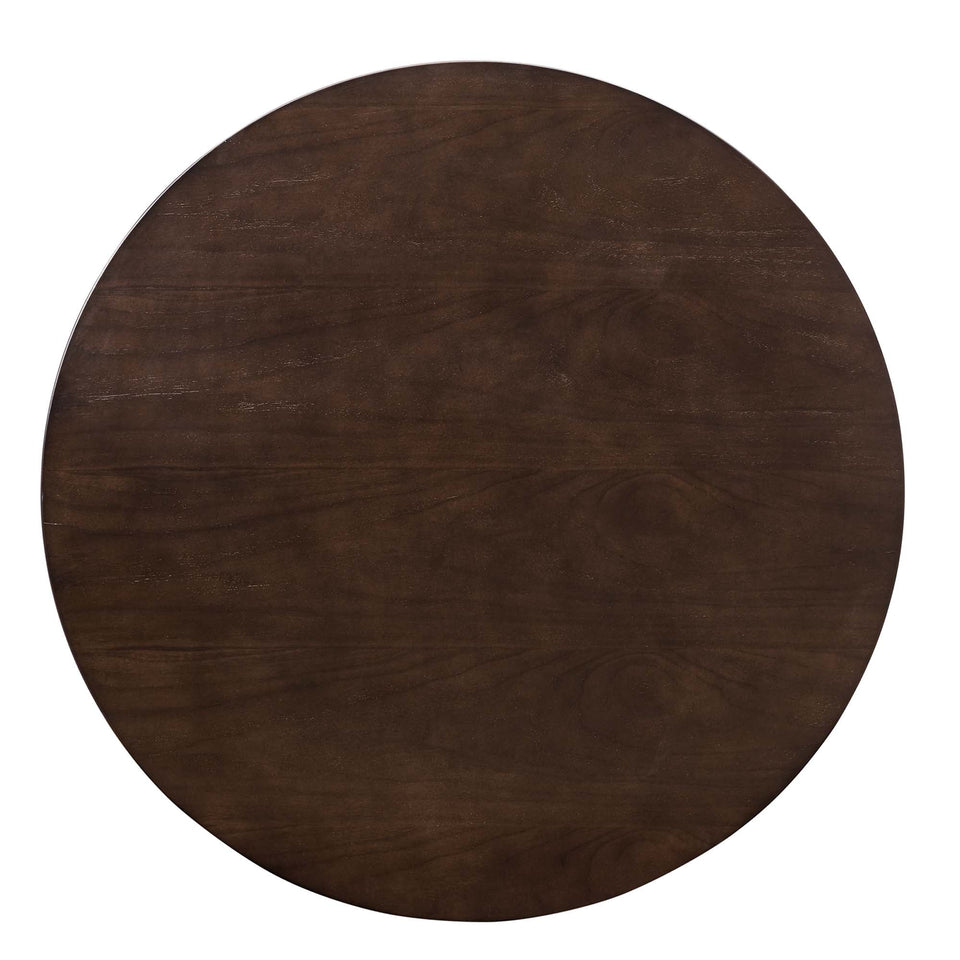 Lippa Round Wood Coffee Table by Modway