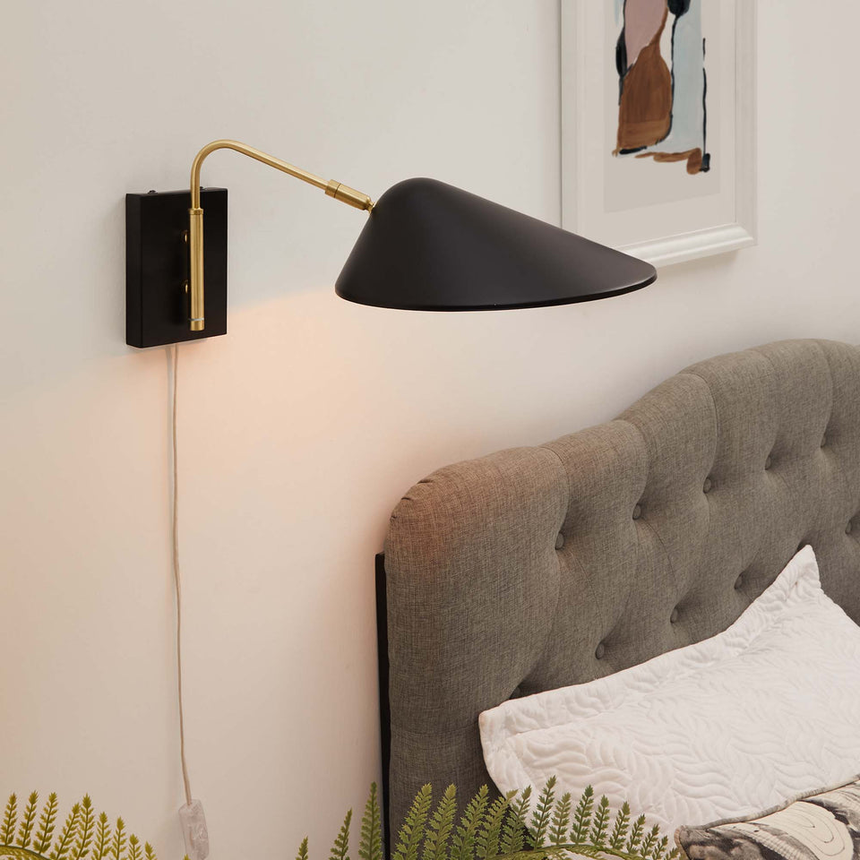 Journey 7" Swing Arm Wall Sconce by Modway