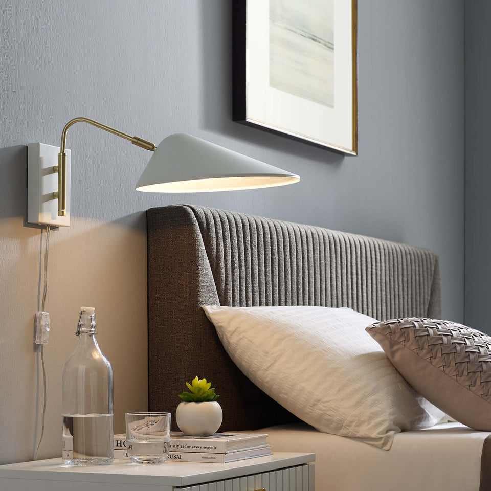 Journey 7" Swing Arm Wall Sconce by Modway