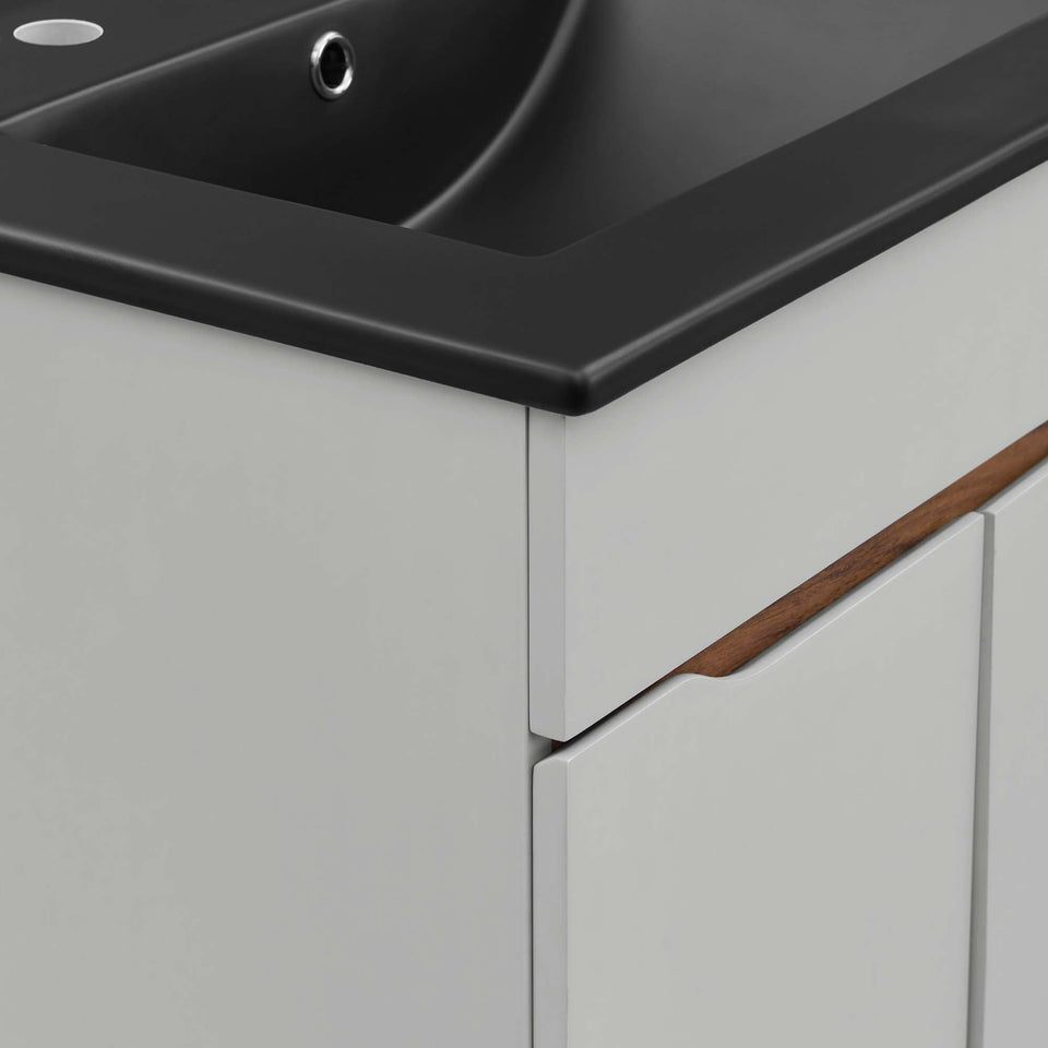 Harvest Bathroom Vanity Basin Included by Modway