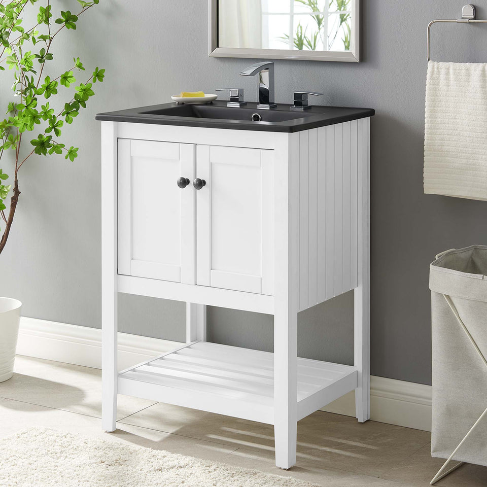 Prestige Bathroom Vanity Basin Included by Modway
