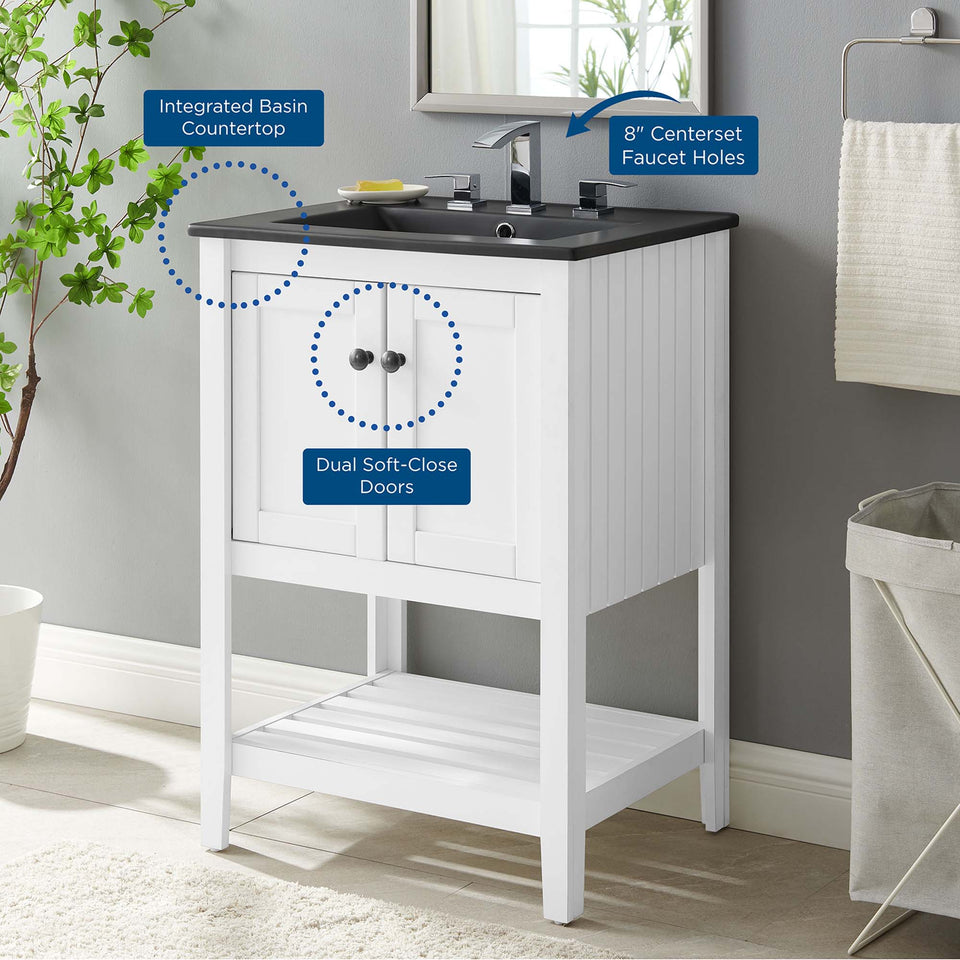Prestige Bathroom Vanity Basin Included by Modway