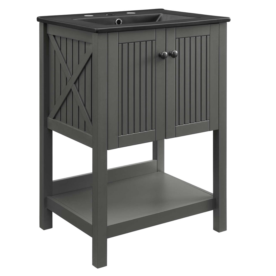 Steam Bathroom Vanity Basin Included by Modway