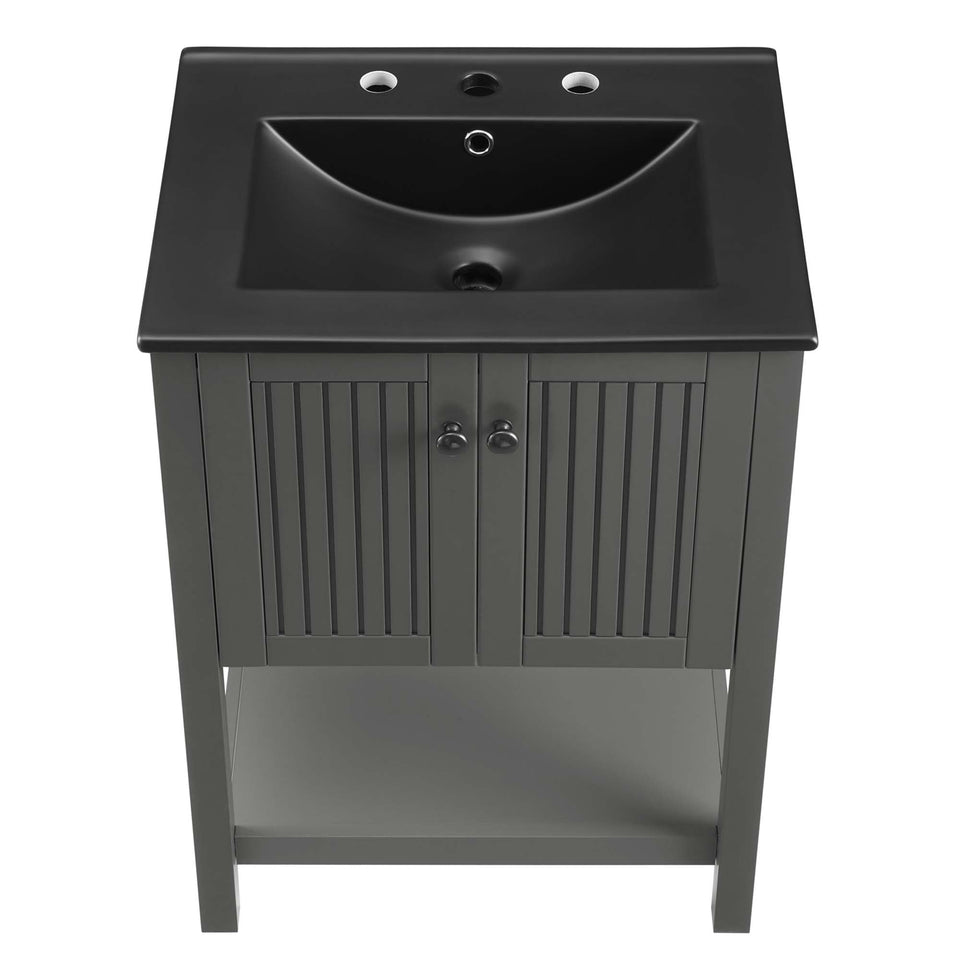 Steam Bathroom Vanity Basin Included by Modway