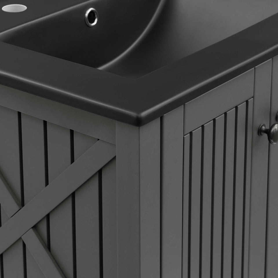 Steam Bathroom Vanity Basin Included by Modway