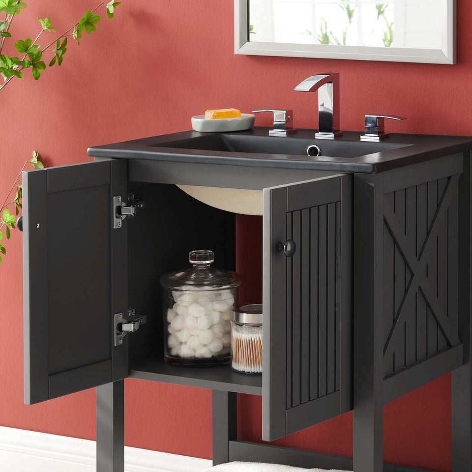 Steam Bathroom Vanity Basin Included by Modway