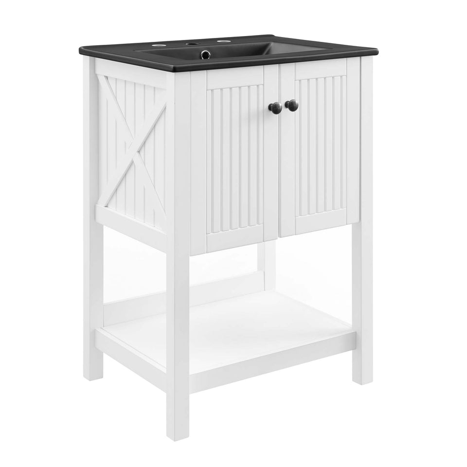 Steam Bathroom Vanity Basin Included by Modway