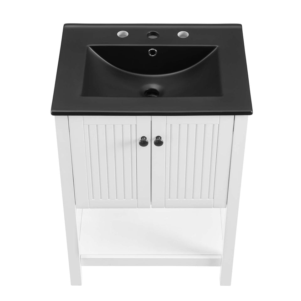 Steam Bathroom Vanity Basin Included by Modway