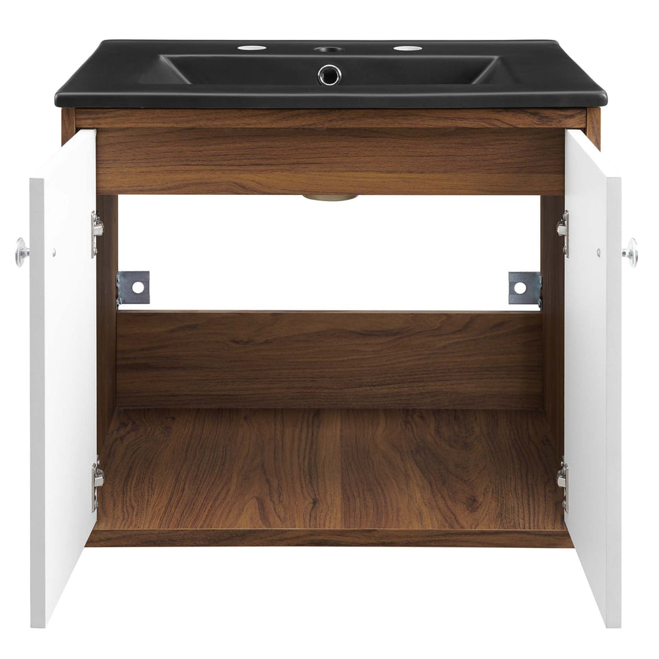 Transmit Wall-Mount Bathroom Vanity Basin Included by Modway