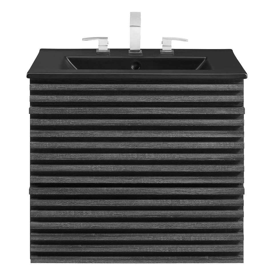Render 24" Wall-Mount Bathroom Vanity by Modway