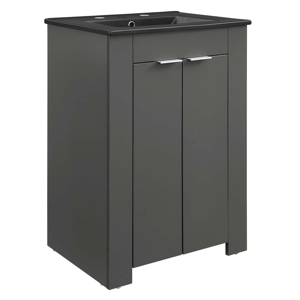 Maybelle Bathroom Vanity Basin Included by Modway
