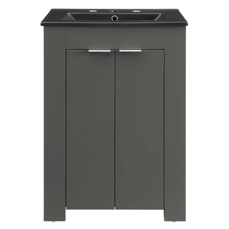Maybelle Bathroom Vanity Basin Included by Modway
