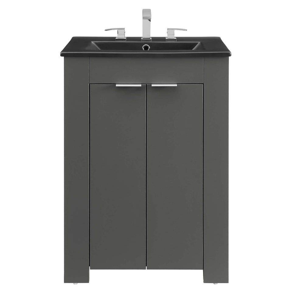 Maybelle Bathroom Vanity Basin Included by Modway