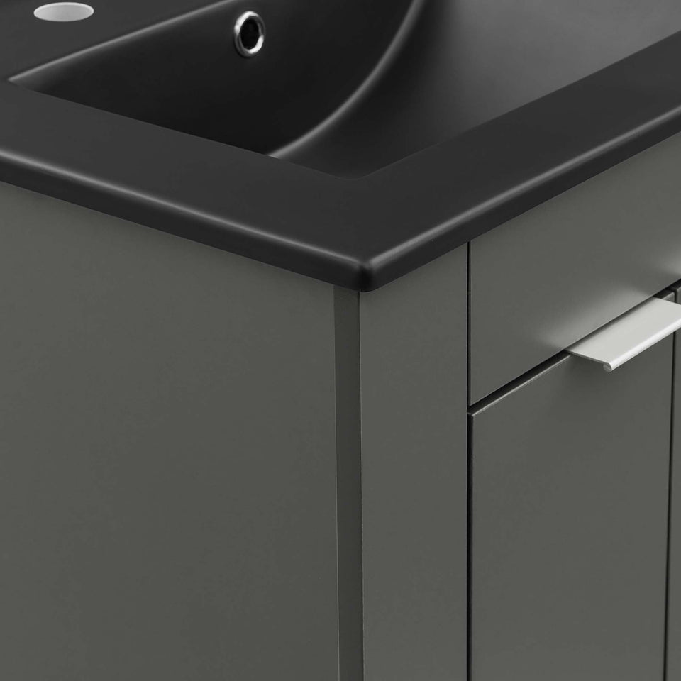 Maybelle Bathroom Vanity Basin Included by Modway