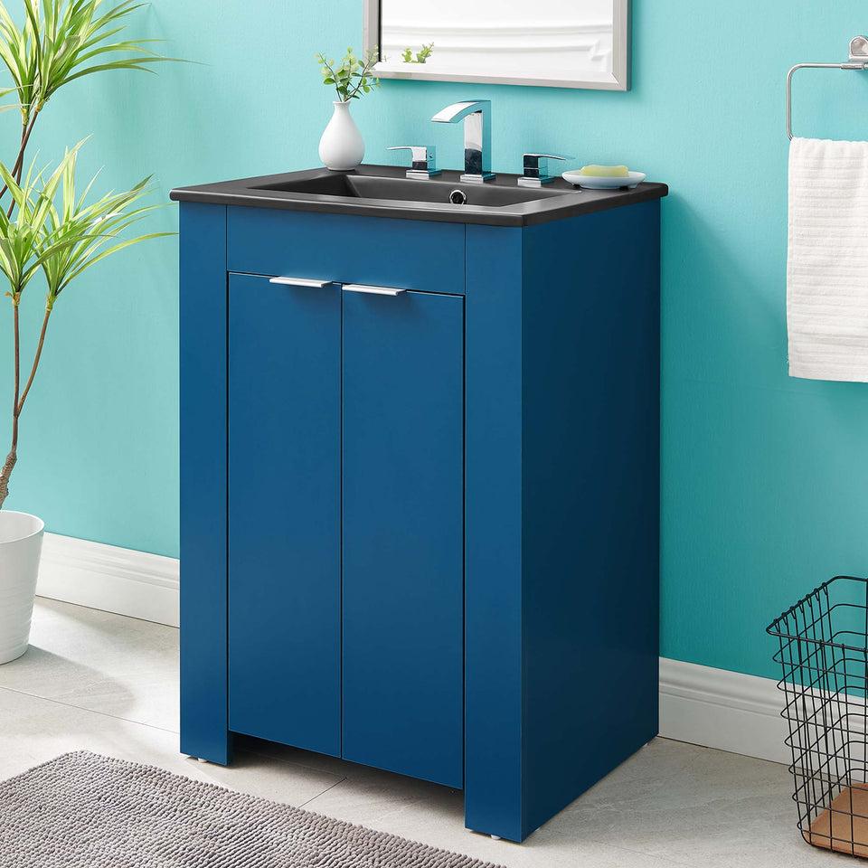 Maybelle Bathroom Vanity Basin Included by Modway