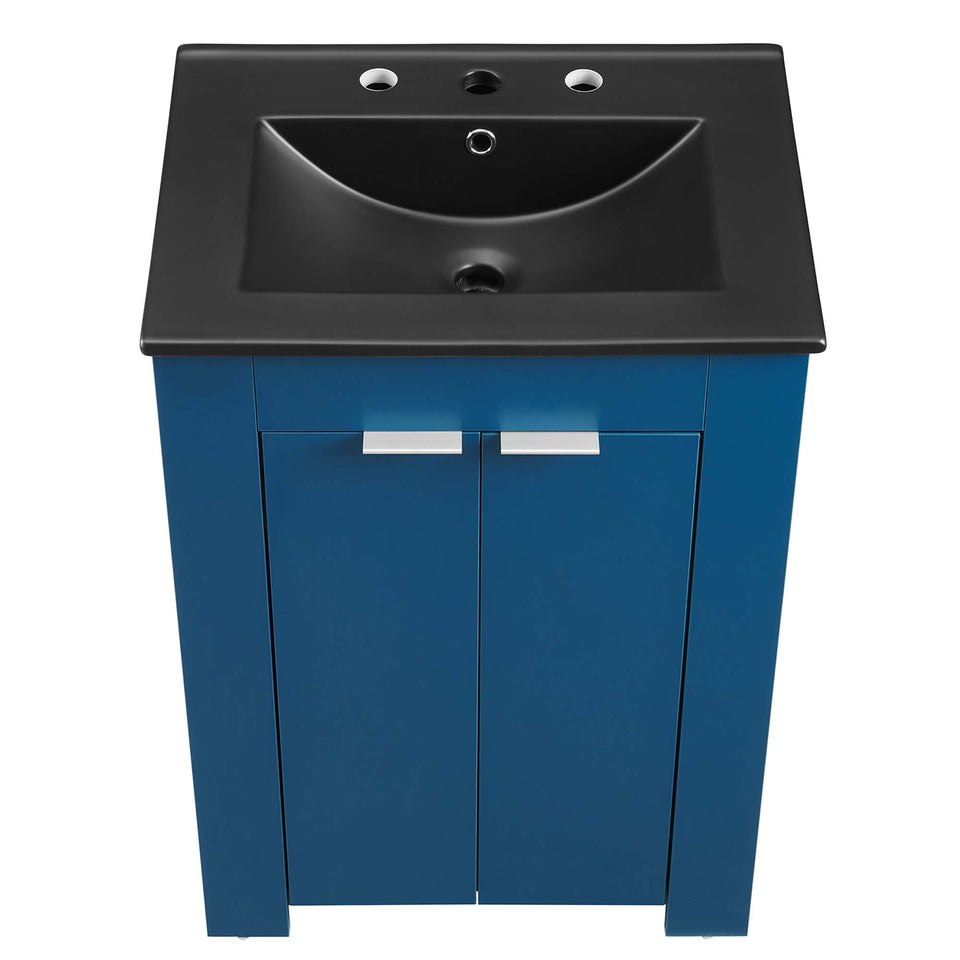 Maybelle Bathroom Vanity Basin Included by Modway