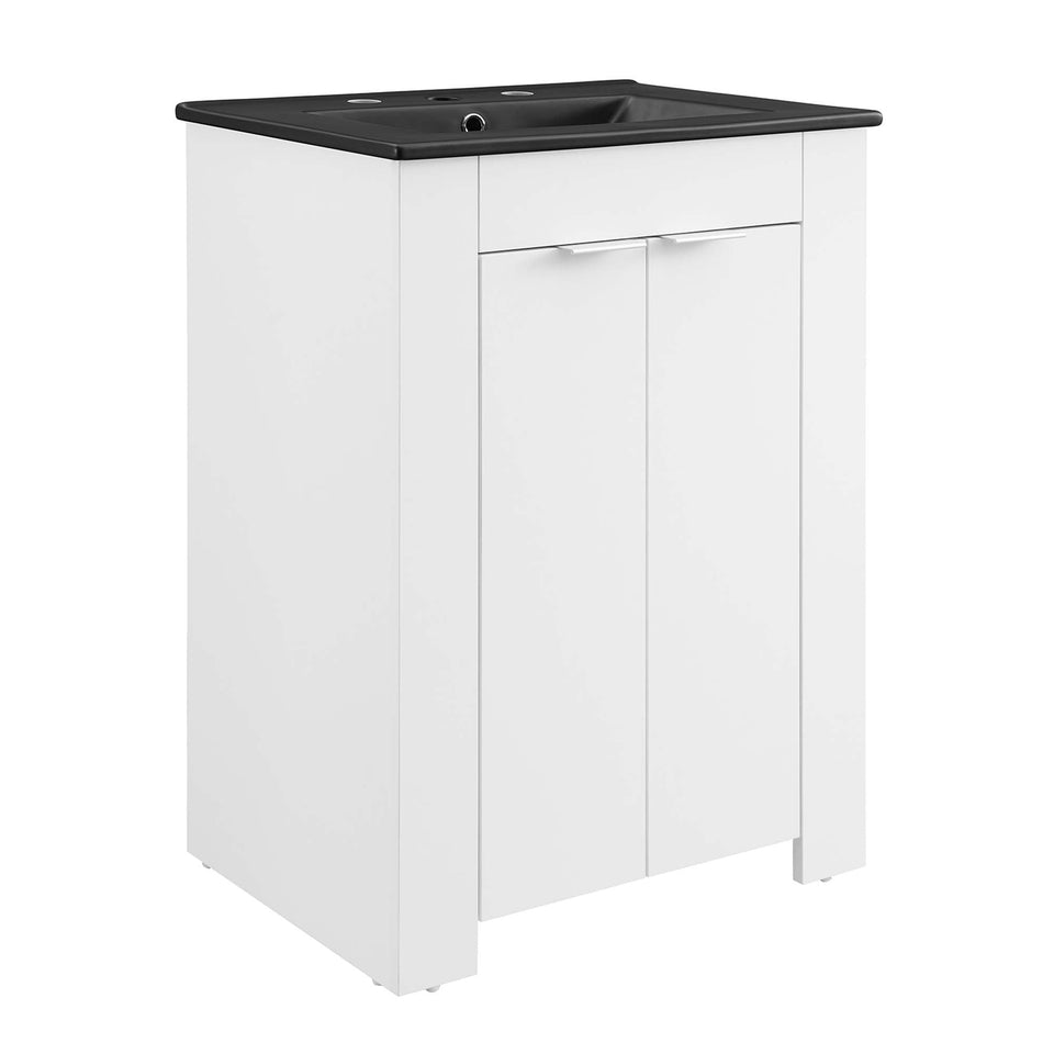 Maybelle Bathroom Vanity Basin Included by Modway