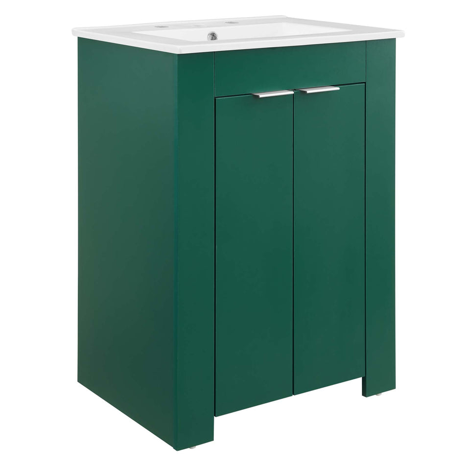 Maybelle Bathroom Vanity Basin Included by Modway