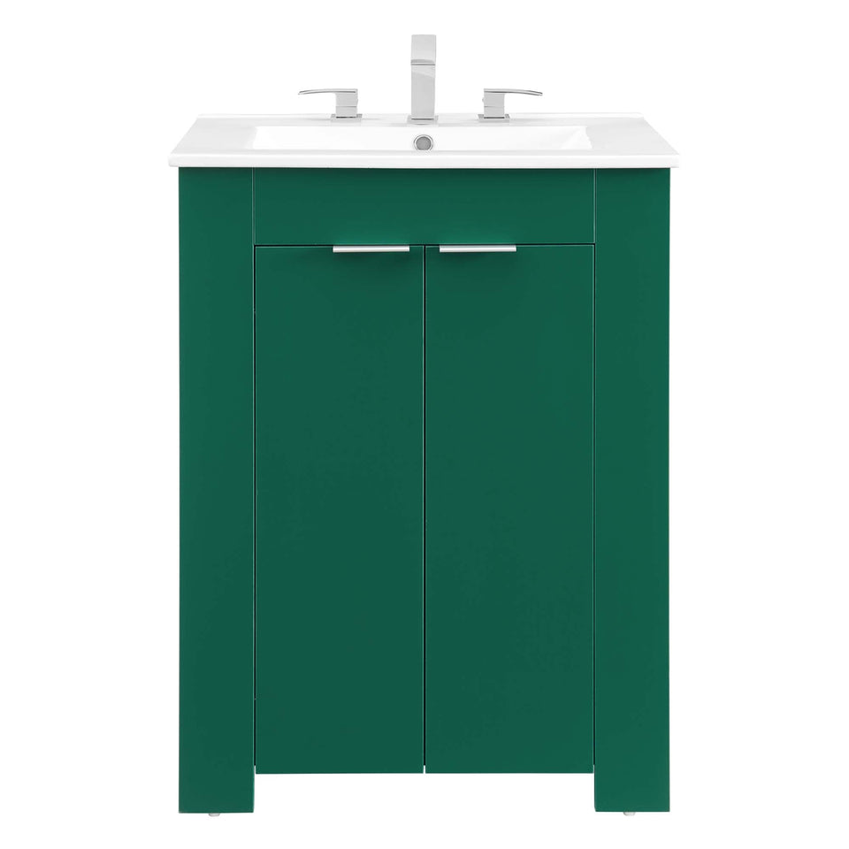Maybelle Bathroom Vanity Basin Included by Modway