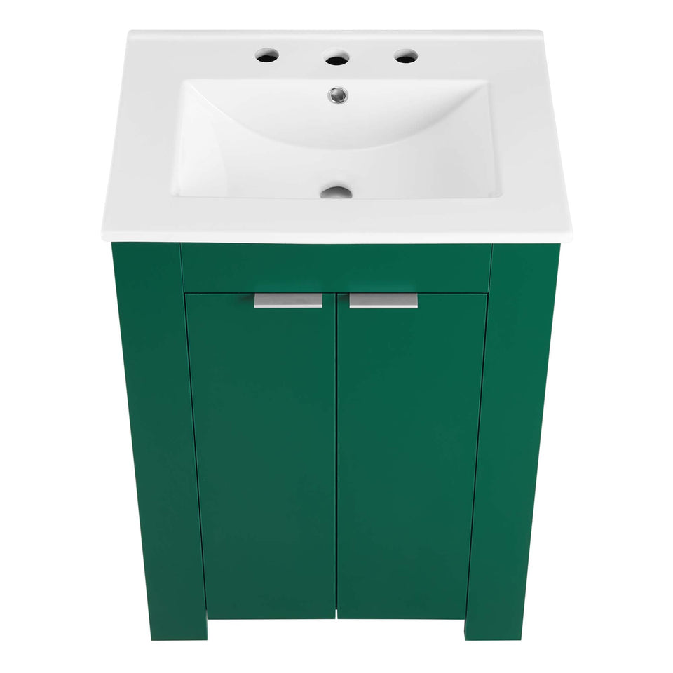 Maybelle Bathroom Vanity Basin Included by Modway