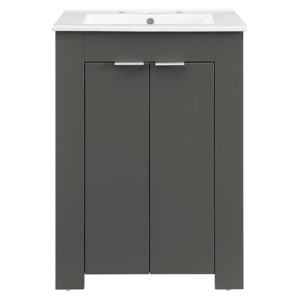 Maybelle Bathroom Vanity Basin Included by Modway