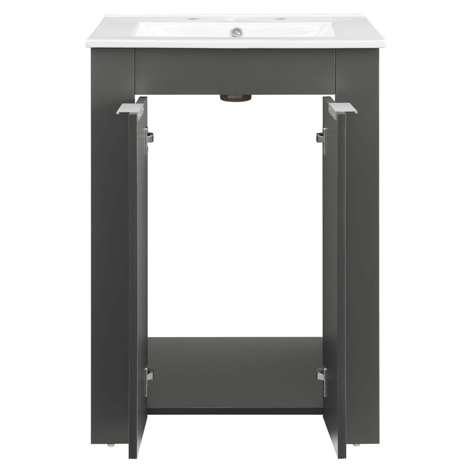 Maybelle Bathroom Vanity Basin Included by Modway