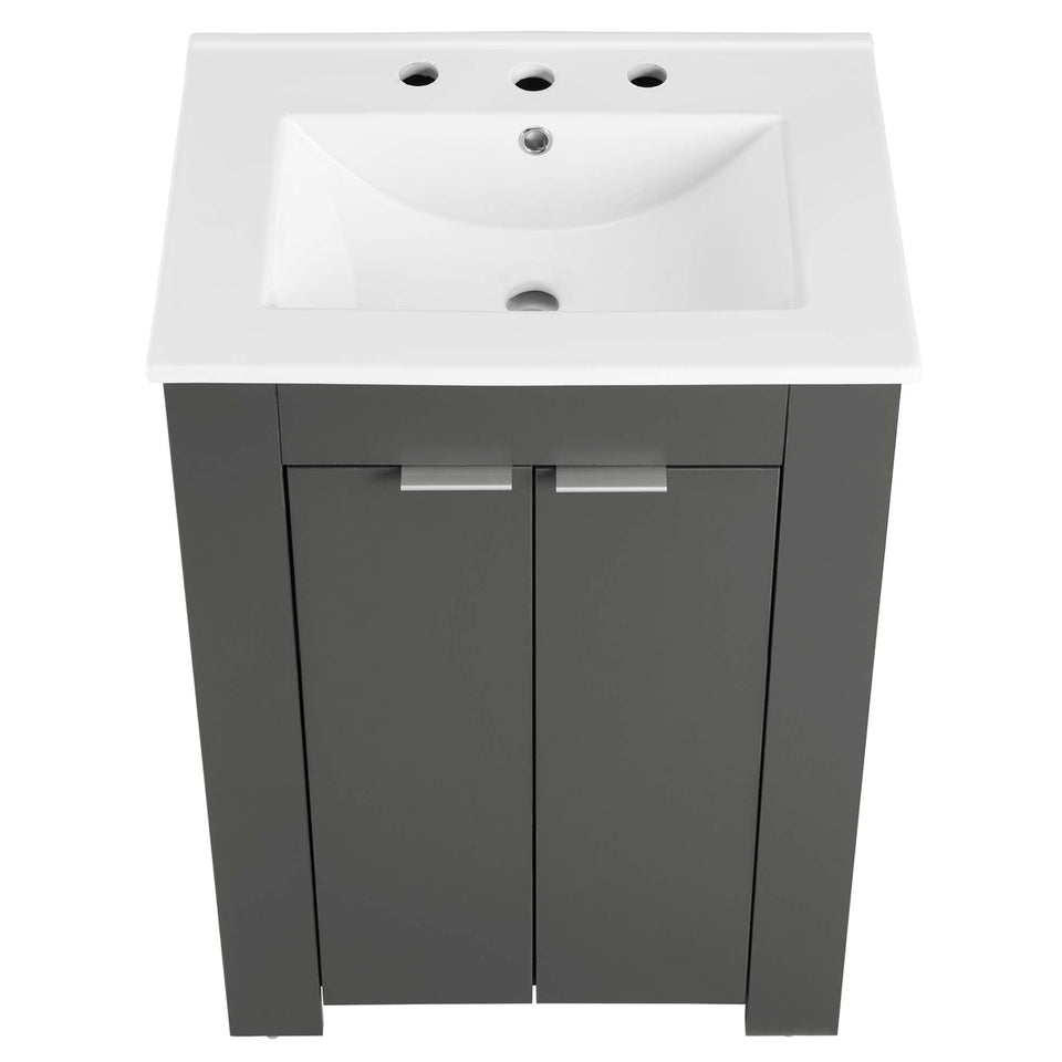 Maybelle Bathroom Vanity Basin Included by Modway