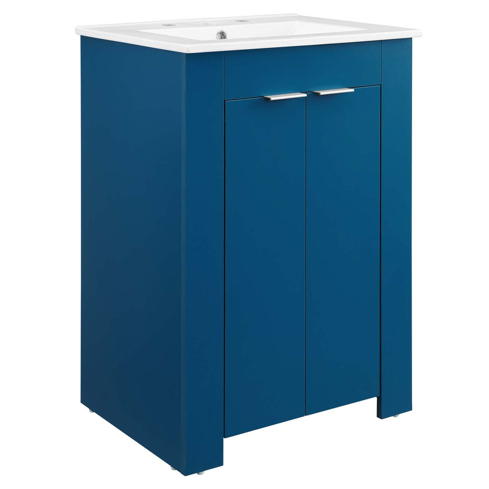 Maybelle Bathroom Vanity Basin Included by Modway