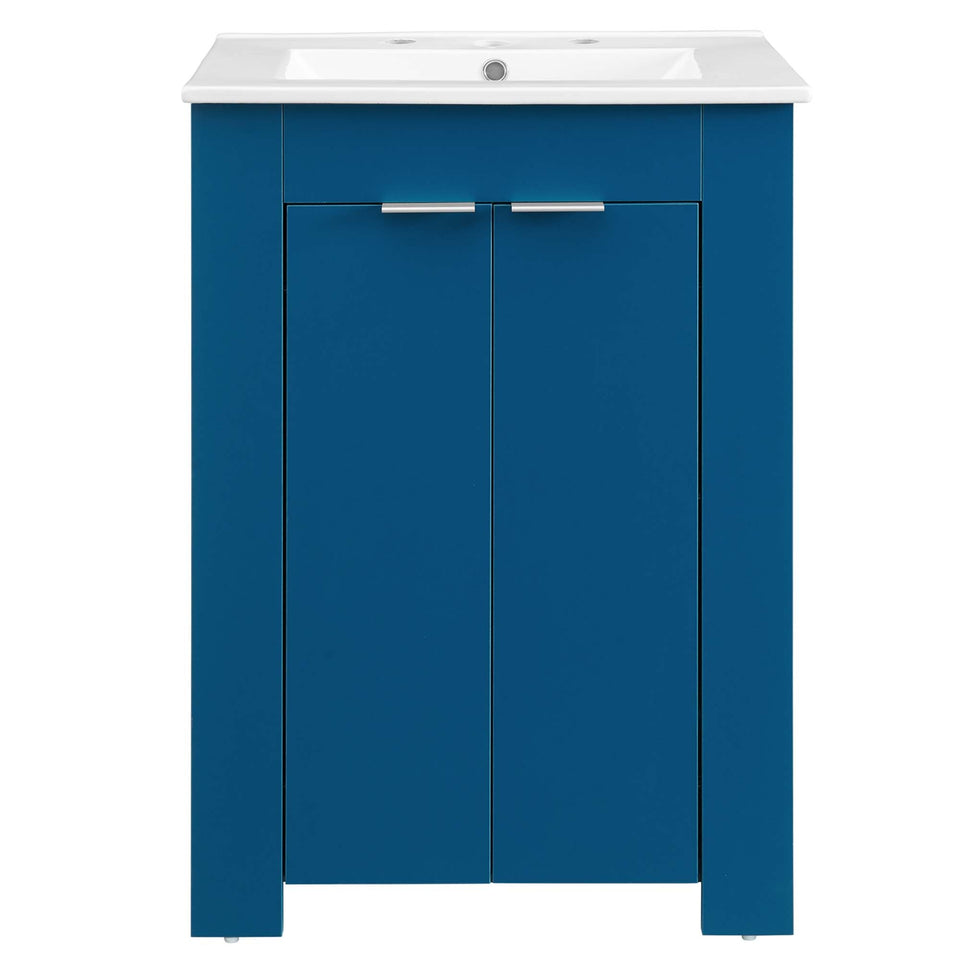 Maybelle Bathroom Vanity Basin Included by Modway